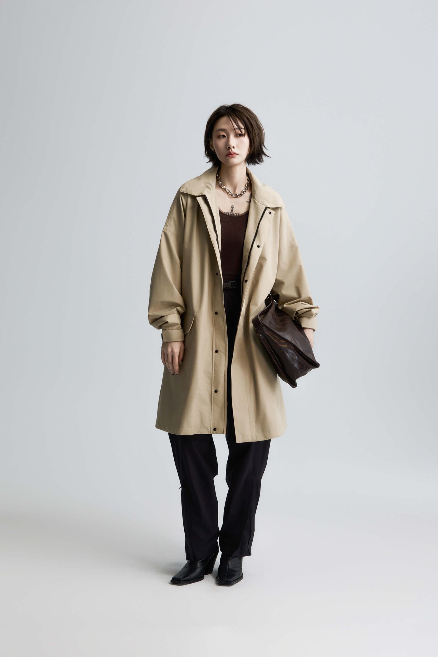 Morph UNISEX RAIN SUIT 極輕防水風衣&褲 套組 - 卡其