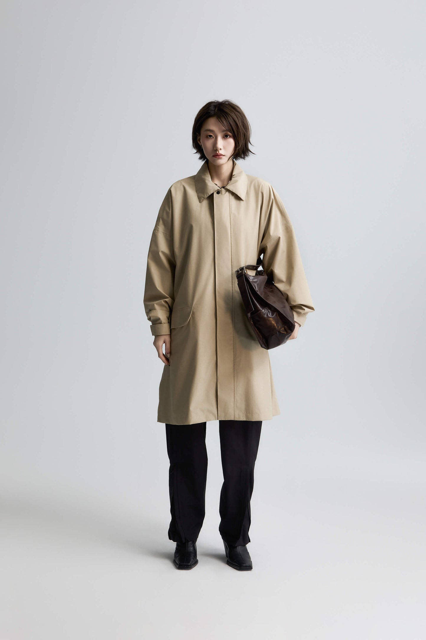 Morph UNISEX RAIN SUIT 極輕防水風衣&褲 套組 - 卡其