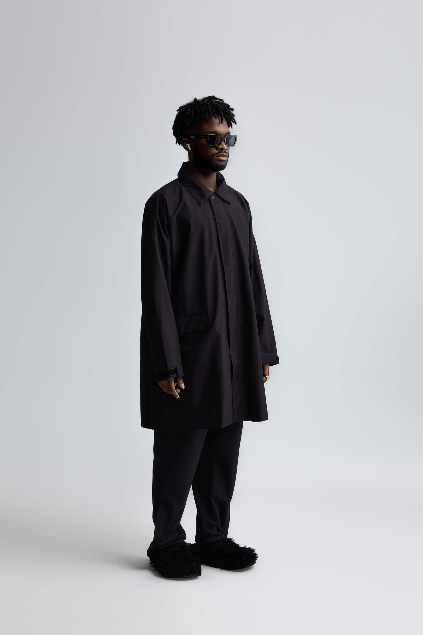 Morph UNISEX RAIN SUIT 極輕防水風衣&褲 套組 - 黑
