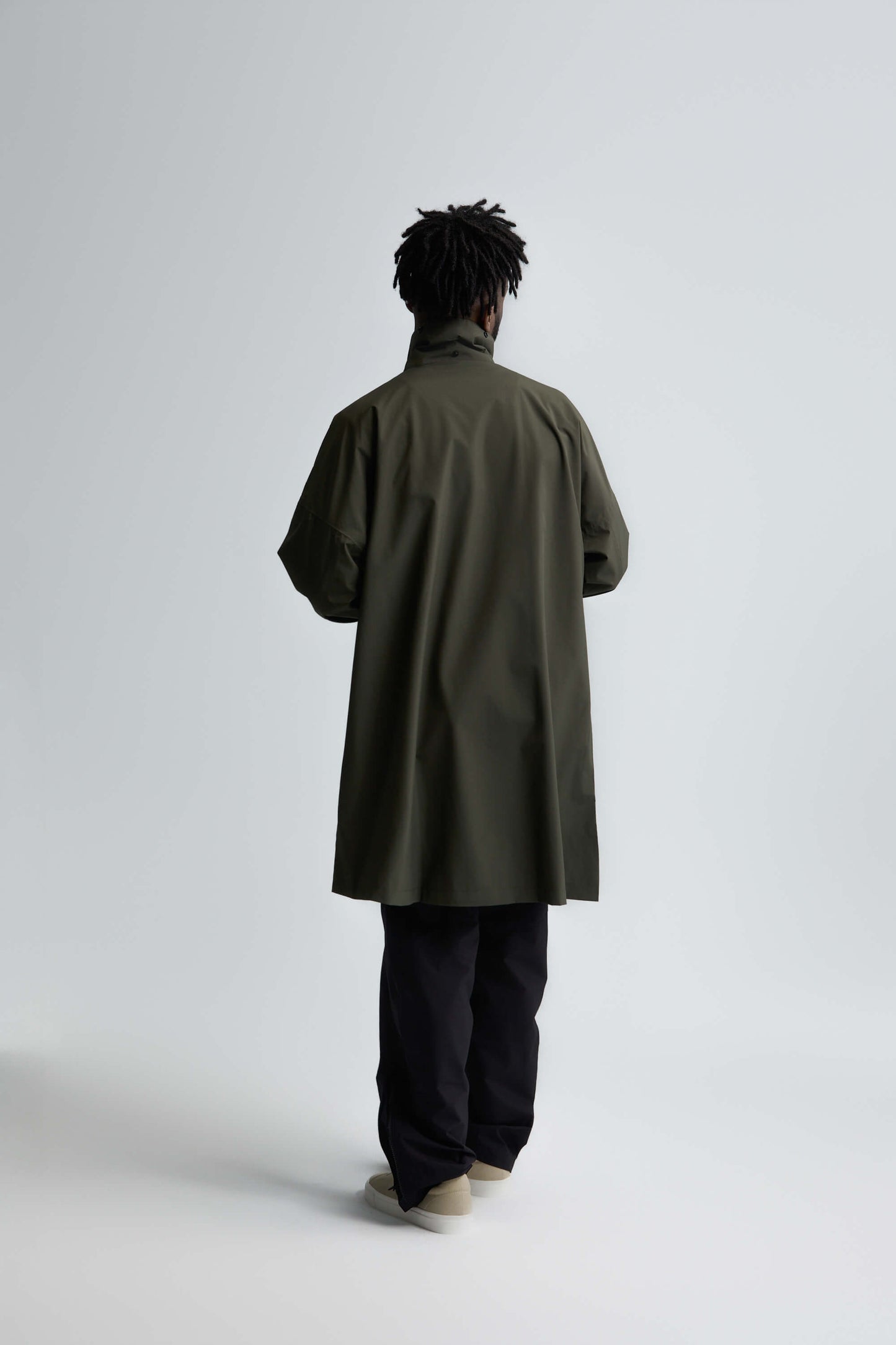 Morph UNISEX RAIN SUIT 極輕防水風衣&褲 套組 - 軍綠