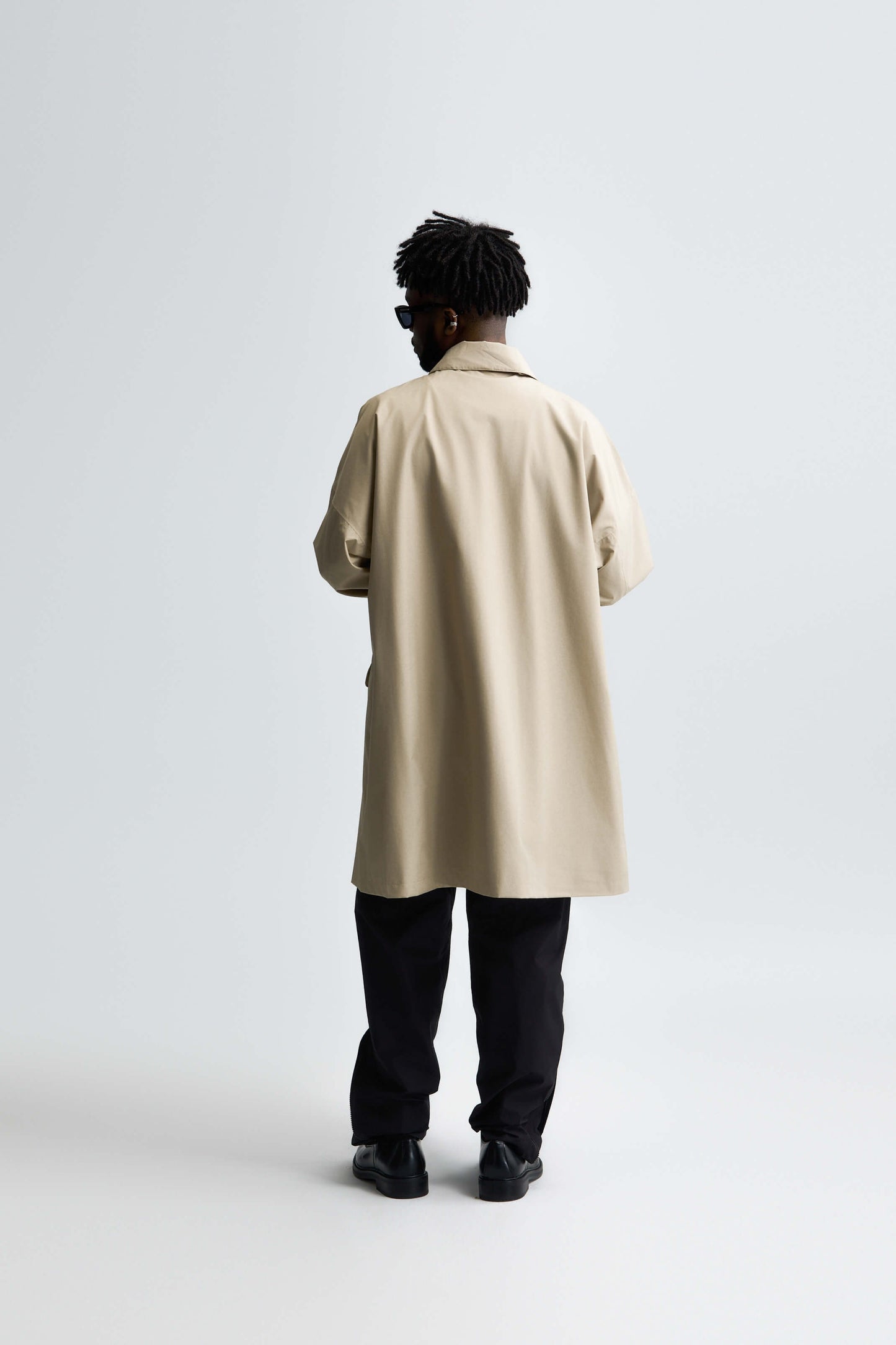 Morph UNISEX RAIN SUIT 極輕防水風衣&褲 套組 - 卡其