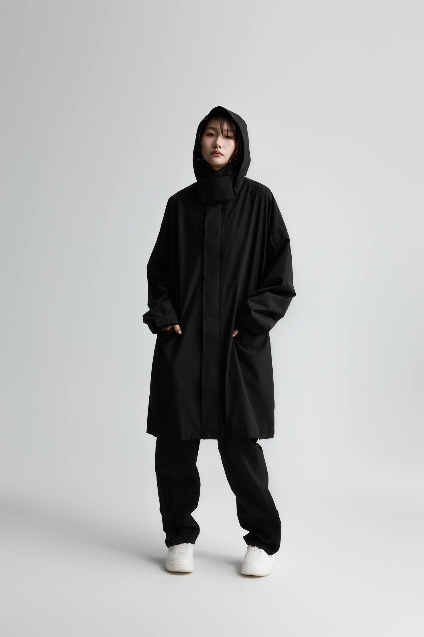 Morph UNISEX RAIN SUIT 極輕防水風衣&褲 套組 - 黑